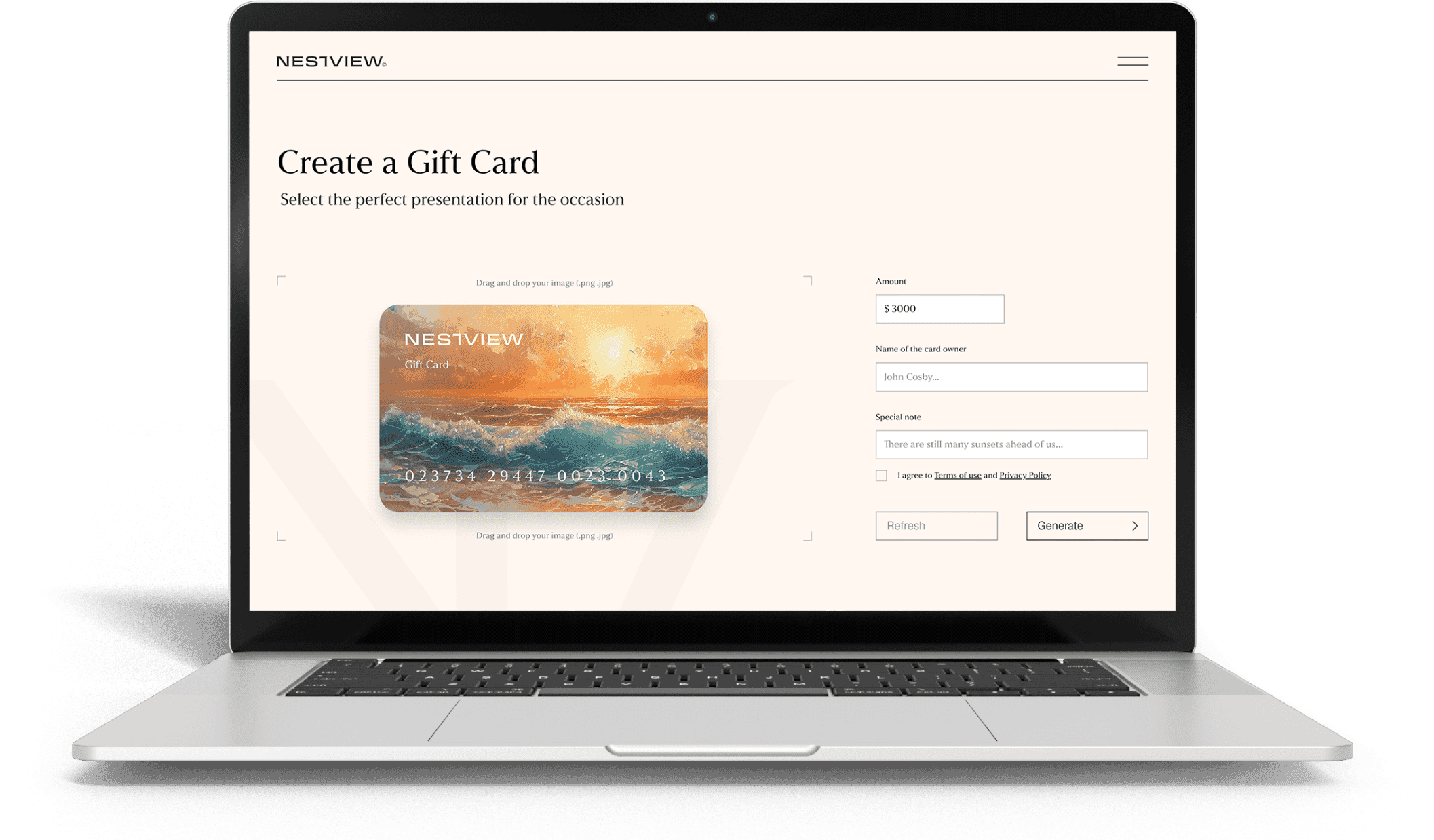 Nestview Gift Card
